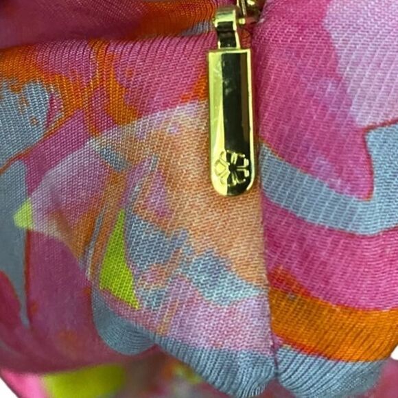 Trina Turk Pants Trousers Wide Leg Pink Floral 8 NWT - Picture 5 of 7